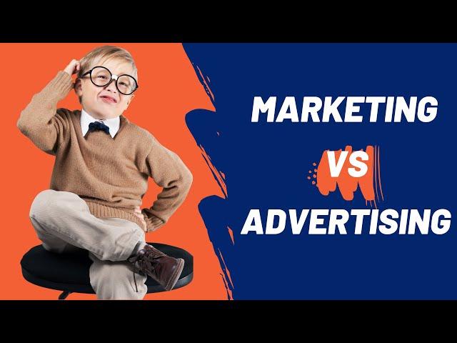 Marketing vs Advertising easy explained | 2020 - Tip 05