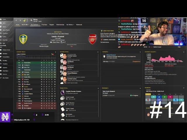 LEEDS UNITED Career (Season 4 INSANE START to the PREM ) Episode #14 | Football Manager 2024