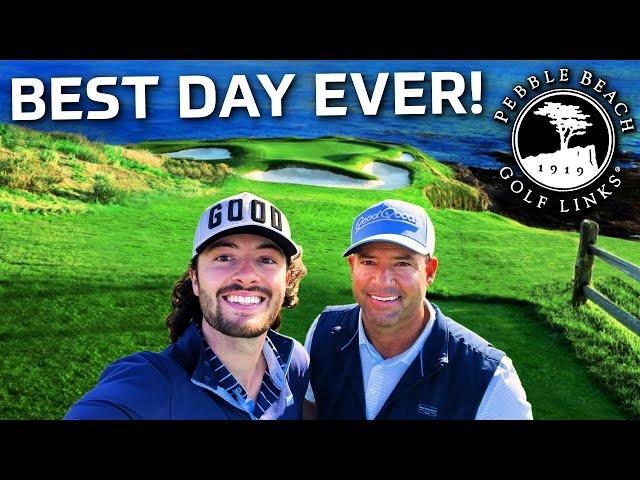 I Played Pebble Beach with my Dad