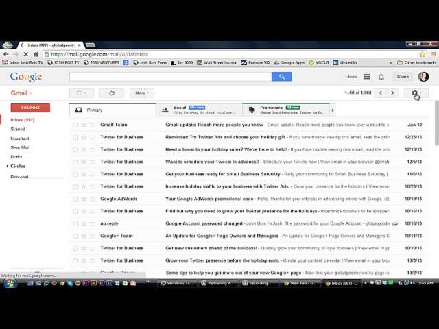 How to Forward Mail From One Email Account to a Google Mail Account : Using Google