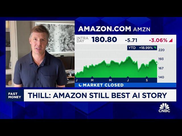 Amazon is going through a 'tactical change', still the best AI story, says Jefferies' Brent Thill