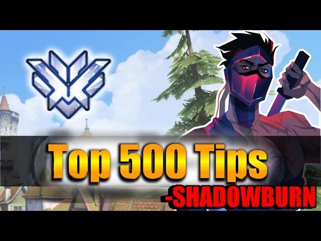 How GRANDMASTER Genji Players DESTROY In COMPETITIVE - Overwatch Top 500 PRO Tricks | Shadowburn VOD