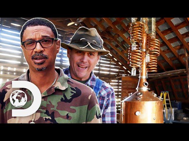 Mike, Jerry & Richard Set up Their Still In A HIDDEN Location | Moonshiners