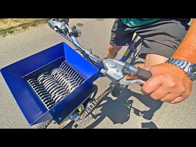 We Made a Crazy SHREDDER BIKE!