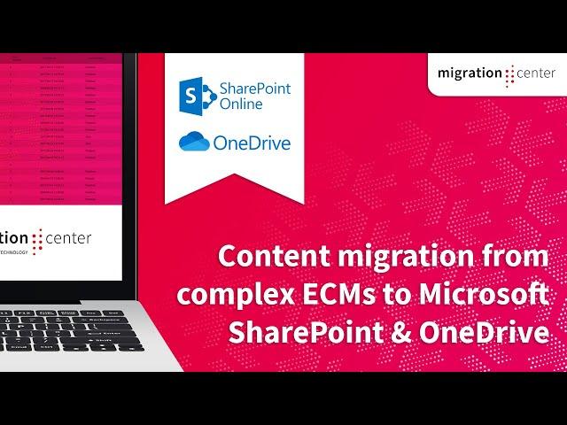 Webinar | Content migration from complex ECMs to Microsoft SharePoint & OneDrive