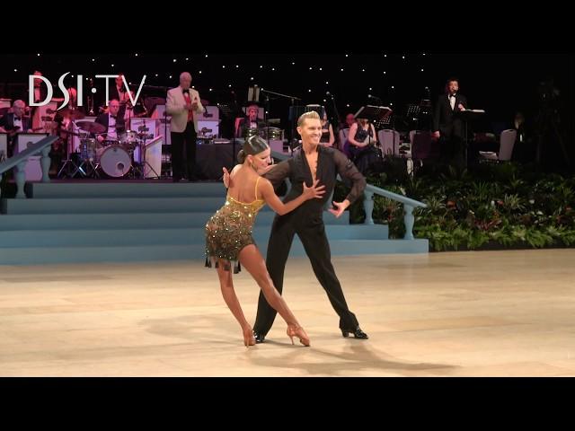 Troels Bager & Ina Jeliazkova Rumba Presentation Dance Professional Latin - UK Open 2019 DSI TV 4K