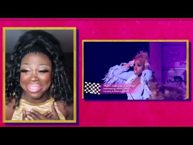 Bob laughing at Monet's wig fail