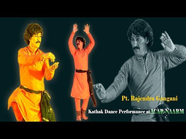 Pt  Rajendra Gangani Kathak Performace at ICAR NAARM Hyderabad on 30th june 2018