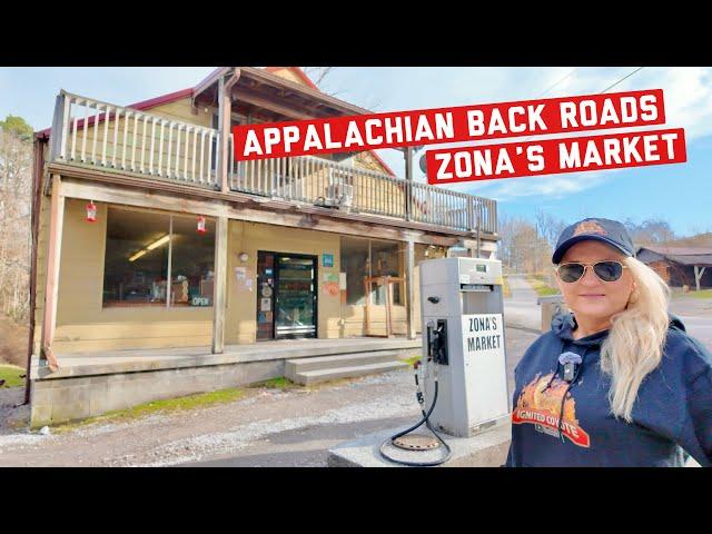 The Only Place to get Gas and a Hotdog on the Appalachian Back Roads of  Keokee Virginia