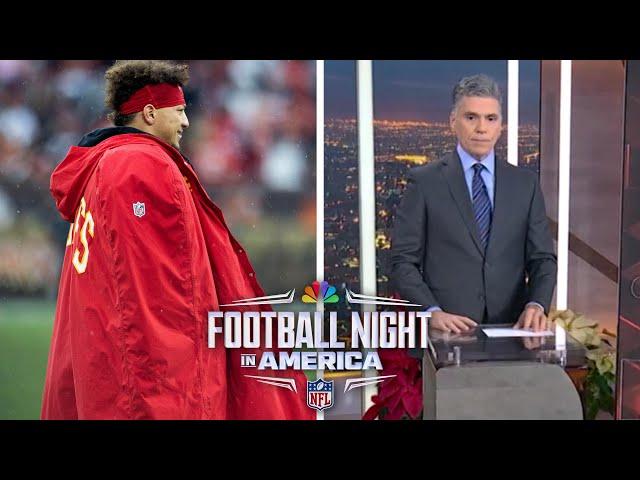 NFL Week 15 updates: Mahomes suffers high-ankle sprain, X-rays negative on Watt | FNIA | NFL on NBC