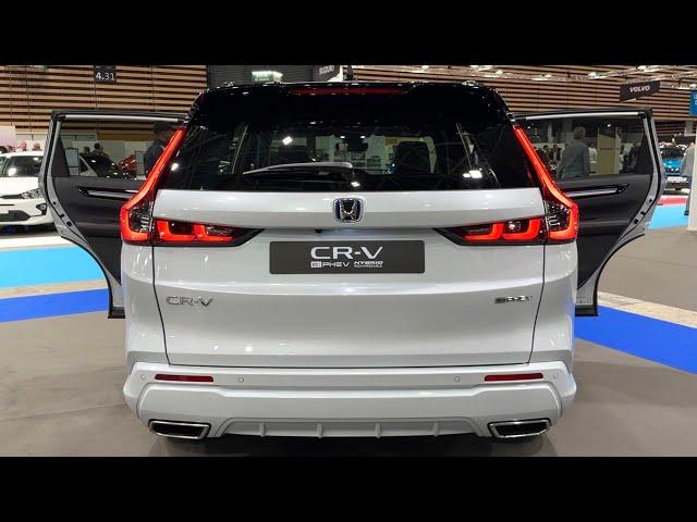 New HONDA CR-V 2024 - PRACTICALITY test, trunk space, rear door opening angle (European model)