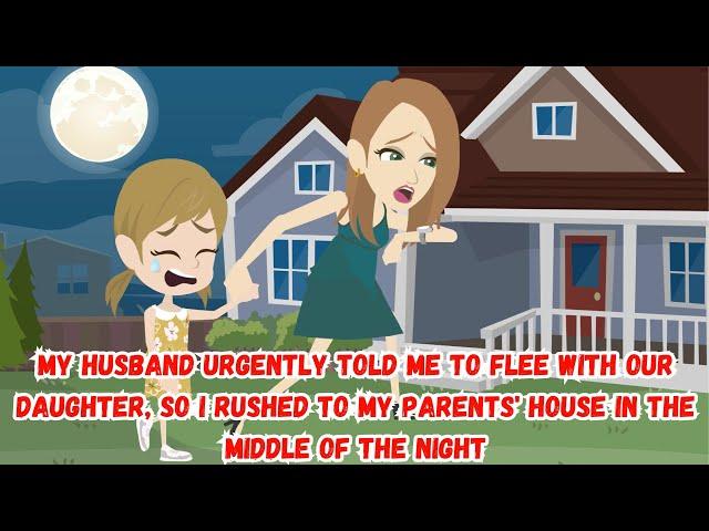 My Husband Urgently Told Me to Flee with Our Daughter, So I Rushed to My Parents' House in the...