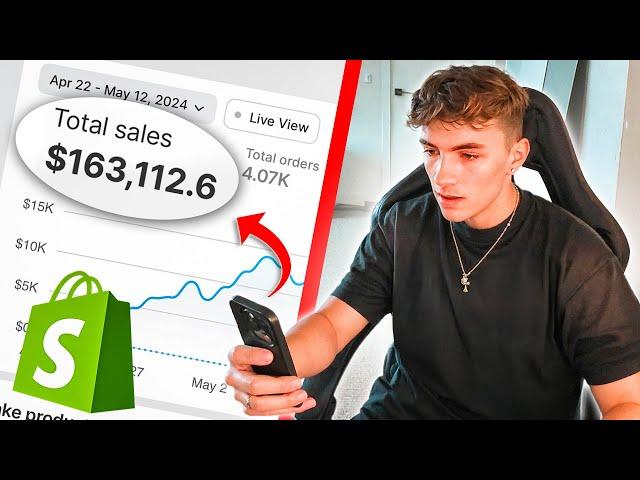 How I Made $160,000 Dropshipping in 2 Weeks (Full Beginners Guide)