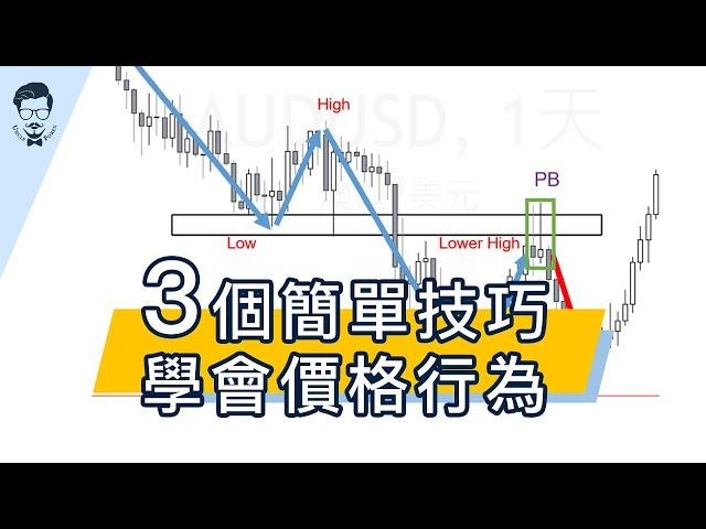 【價格行為】如何運用價格行為交易?教你三種簡單的技巧｜外匯大叔｜外匯課程