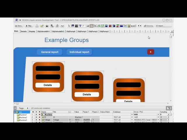 SCADA software - Tutorial LAquis Step by step