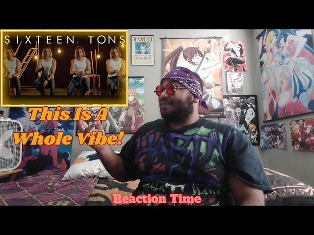 Silva Crow Reacts - SIXTEEN TONS | Low Bass Singer Cover | Geoff Castellucci