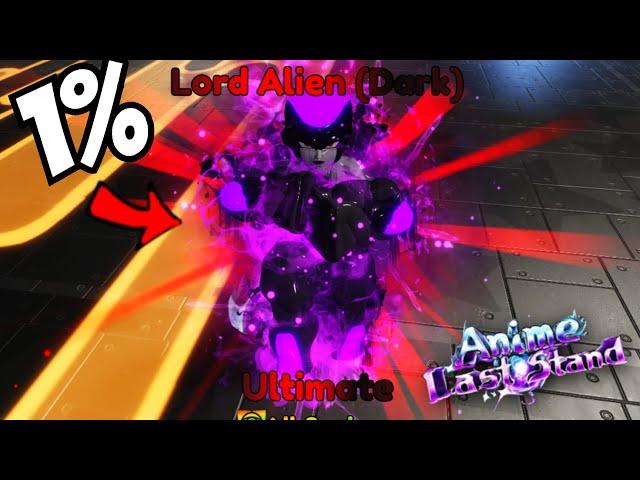 Getting the New 1% BLACK FRIEZA ULTIMATE in Anime Last Stand! (Showcase)