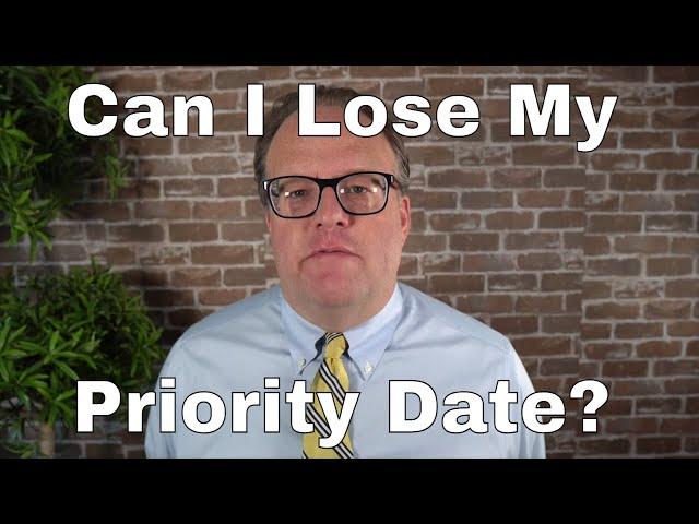 Can I Lose My Priority Date?