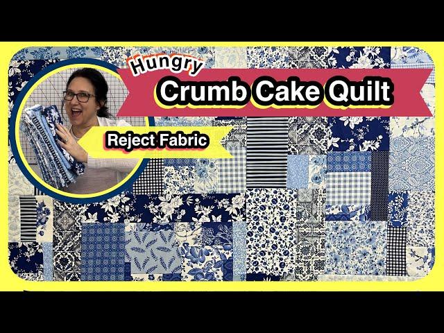 ️ Fabric SCRAPS Make The BEST Quilts ~ Crumb Cake Quilting