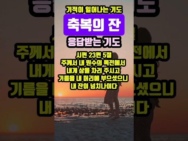축복의 잔|기적이 일어나는 기도|#말씀조은tv #목양교회 #조현상목사 #말씀묵상큐티 #성경암송 #기도#기도문