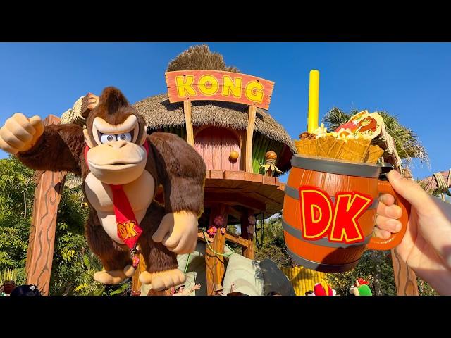 Visiting Donkey Kong Country at Super Nintendo World    Universal Studios Japan