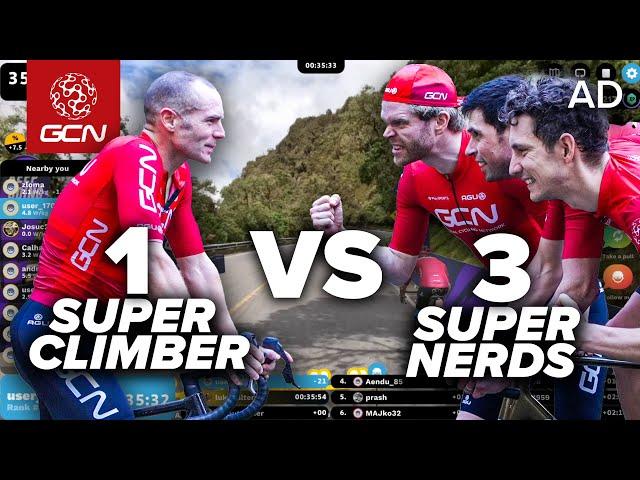 Our Secret Plan To Beat The World's Best Climber.. | Epic Rouvy Challenge