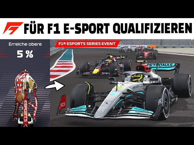 So schwer ist es, sich für F1 E-Sport zu qualifizieren...