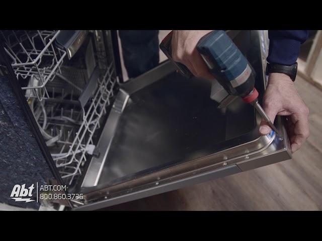 How To: Bosch Dishwasher Panel Installation