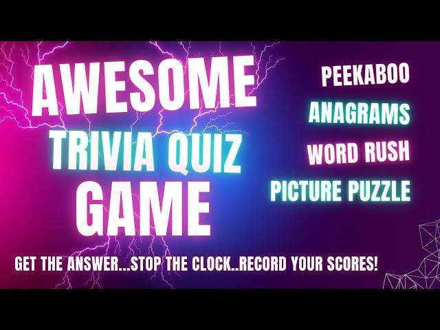 BRAND NEW Quiz Game | Great Family Fun | NEW Games