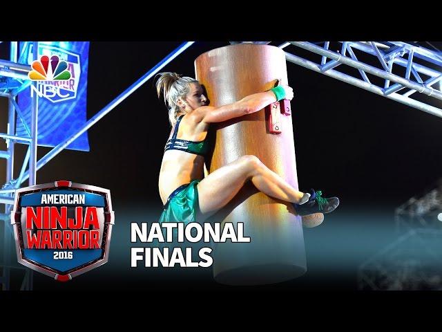 Jessie Graff at the National Finals: Stage 1 - American Ninja Warrior 2016