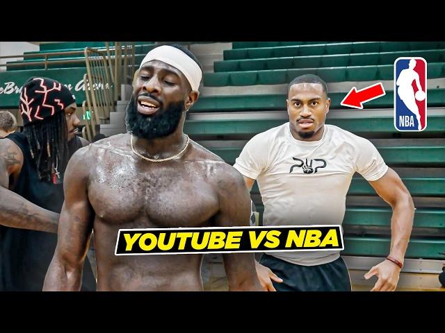 NBA Pro Calls Out Uncle Skoob To 1v1 & Things Got EXTREMELY TENSE | Trey Lewis vs The UNC