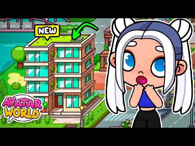 NEW SECRET UPDATE!  APPARTMENTS in AVATAR WORLD!