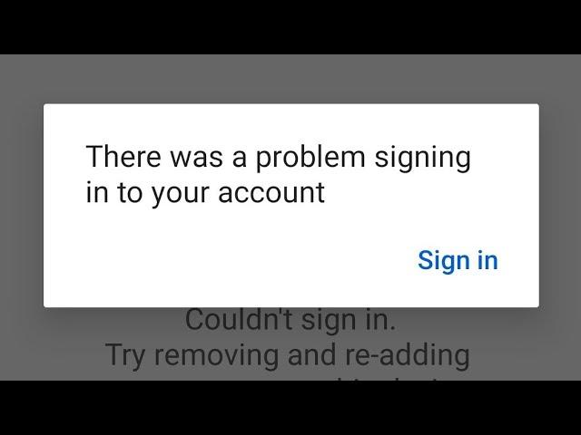 There Was A Problem Signing Into Your Account | samsung