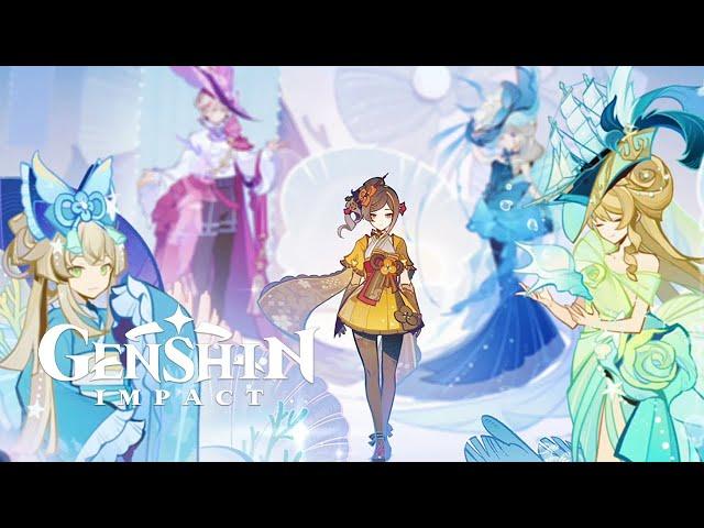 Chiori Fashion Show Cutscene Animation | Story Quest Cisoria Chapter: Act I Ending | Genshin Impact