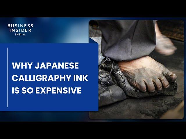 Why Japanese Calligraphy Ink Is So Expensive