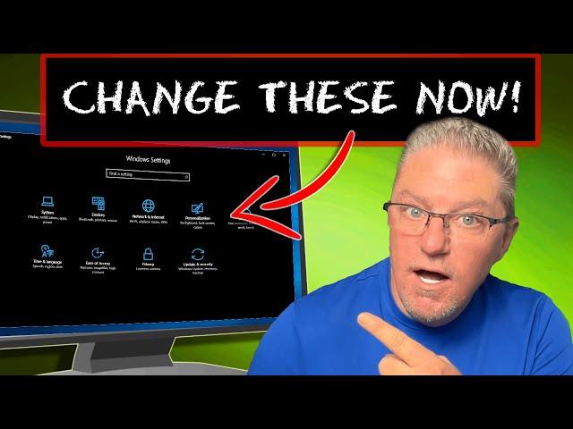 9 Windows settings EVERY user should change NOW!