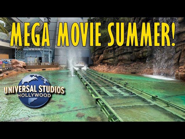 MEGA MOVIE SUMMER At Universal Studios Hollywood Is AWESOME!