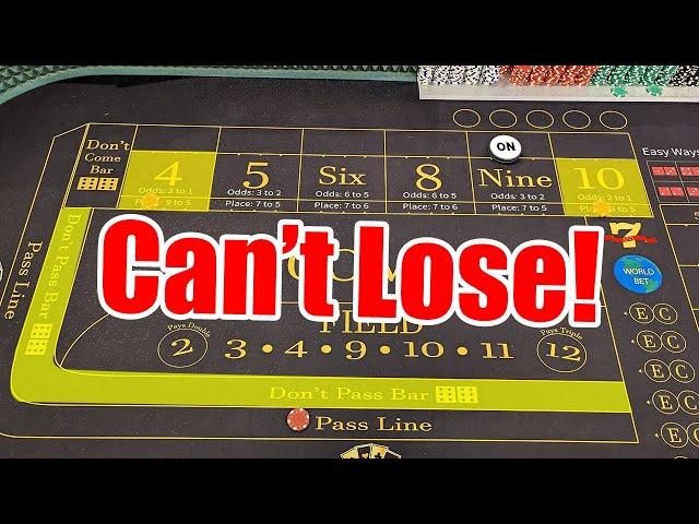 We haven't Lost playing this Craps Strategy (No Clickbait) || Weezy