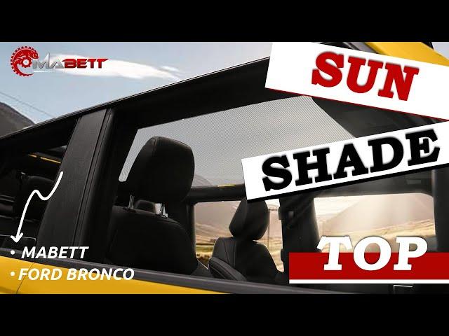 4-Door Bimini Sun Shade Top | Ford Bronco | MABETT