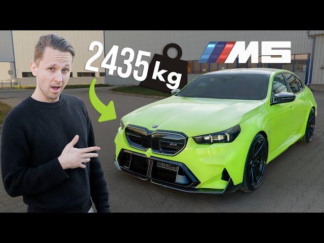 Am condus CAMIONUL NEMȚESC de 727 cai! - BMW M5 2024