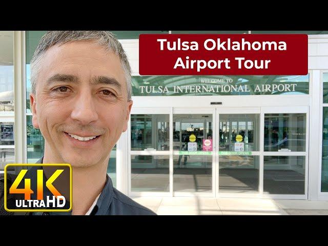 Tulsa Oklahoma Airport Tour (TUL) (4k UHD) #airporttour