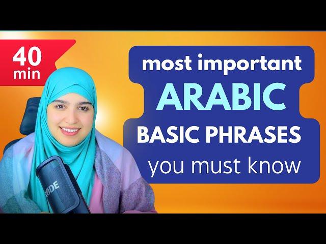 Arabic Conversations for Beginners | +100 Basic Arabic Phrases To Know