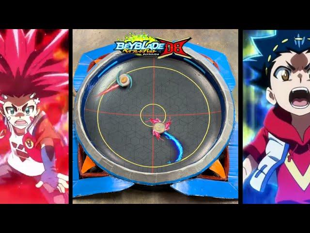 Zest Achilles VS Ultimate Valkyrie!! | Beyblade Burst DB/BU | Anime Stadium Battle!!