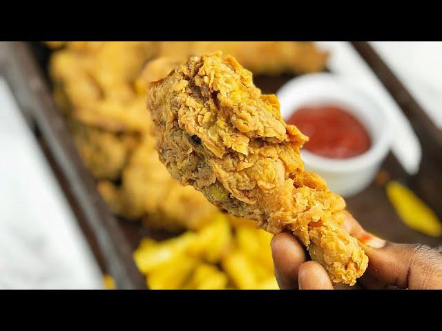 Crispy fried chicken recipe by chops by halymatu