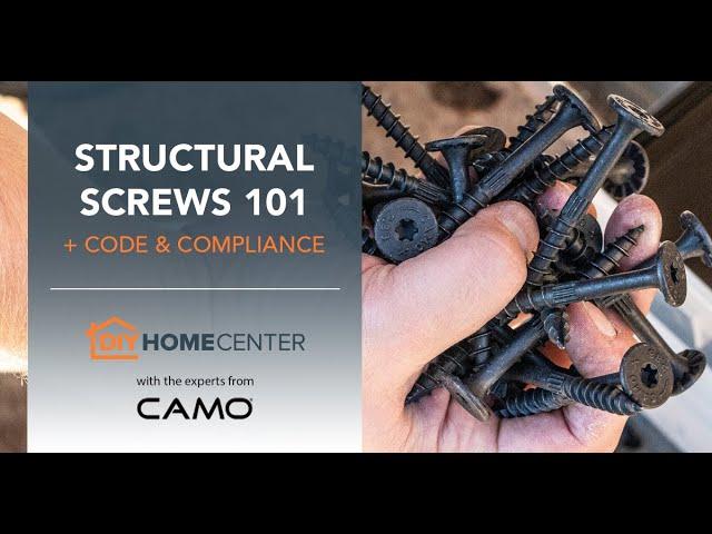 Structural Screws 101