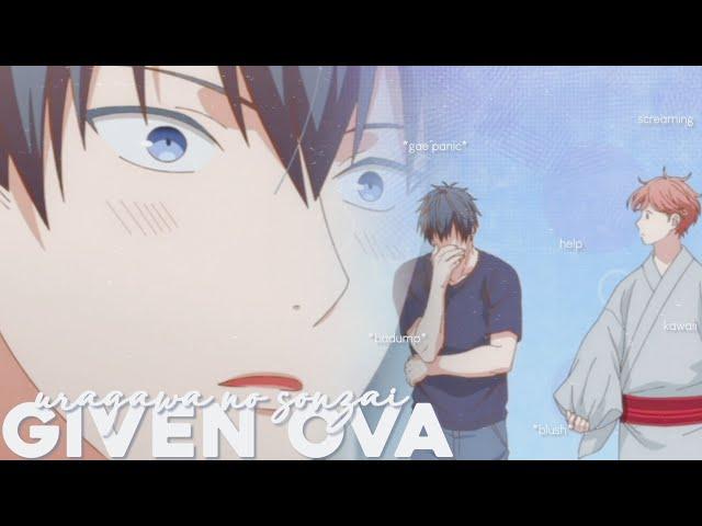 GIVEN OVA - Uenoyama gae panic cut scenes