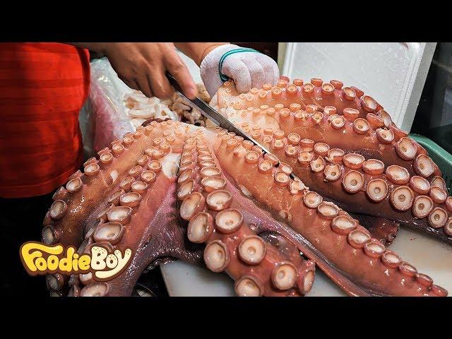 【ENG SUB】17kg Giant Octopus - Korean Street Food