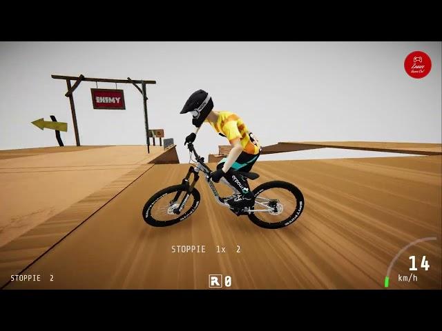 Descenders Game | Biking Maneuver