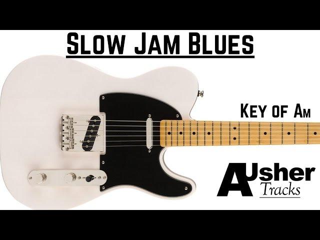 A minor Slow Blues Backing Track | Guitar Backing Track