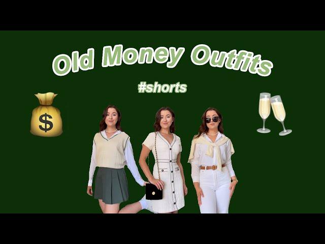 Old Money Outfit Inspo  #shorts